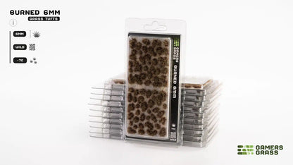Burned 6mm Wild Grass Tufts