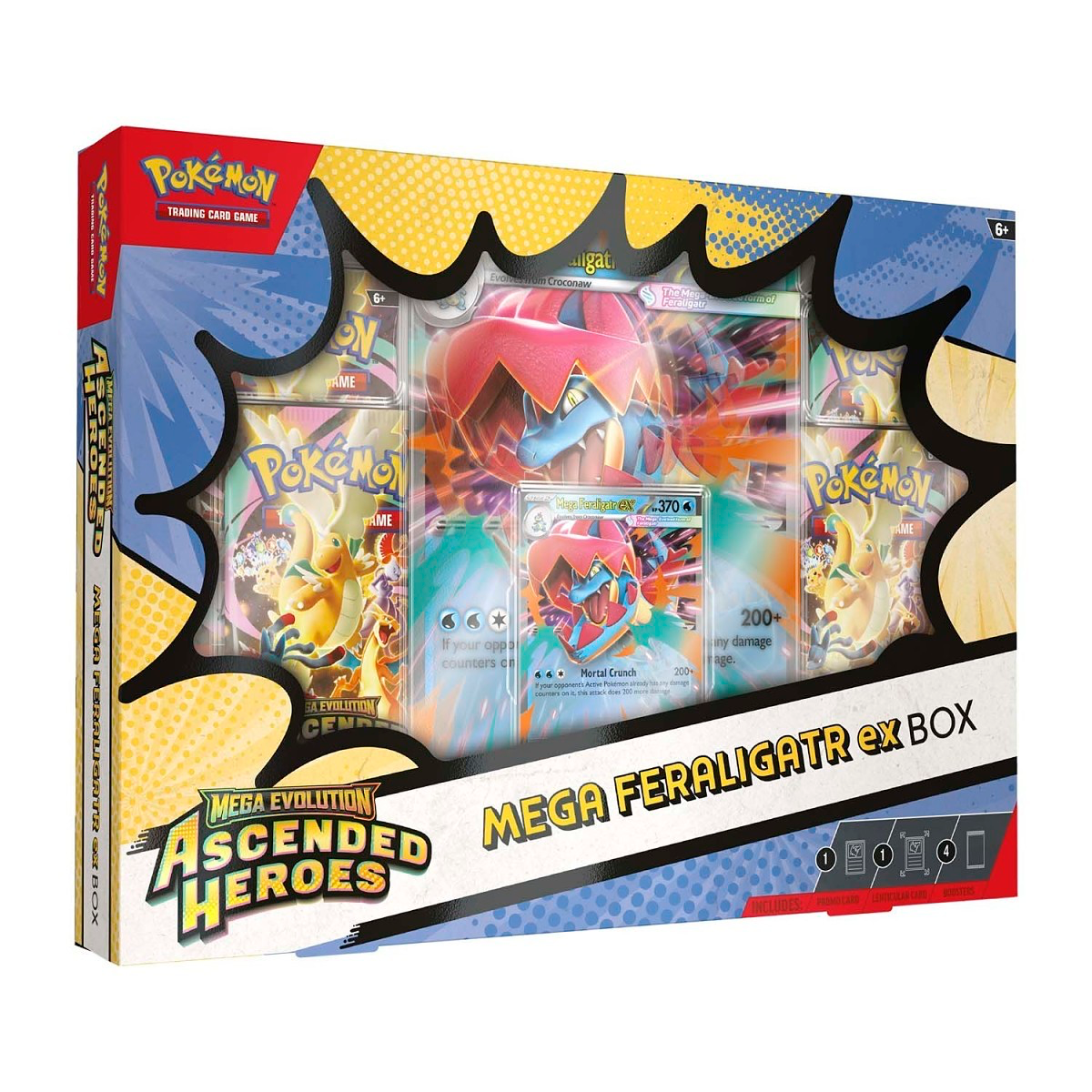 Pokémon TCG - Mega Evolution - Ascended Heroes: Mega Feraligatr ex Box