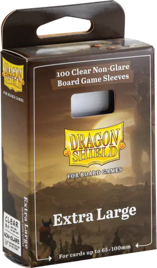 Dragon Shields: (100) Extra Large Board Game Sleeves (65mm x 100mm)
