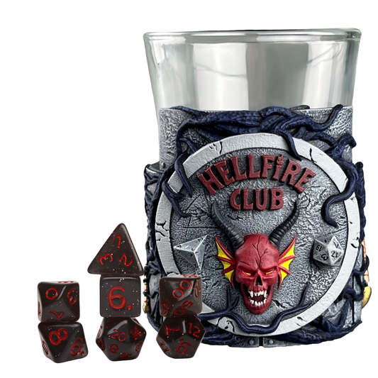 Stranger Things Mini Dice Cups - Hellfire Club