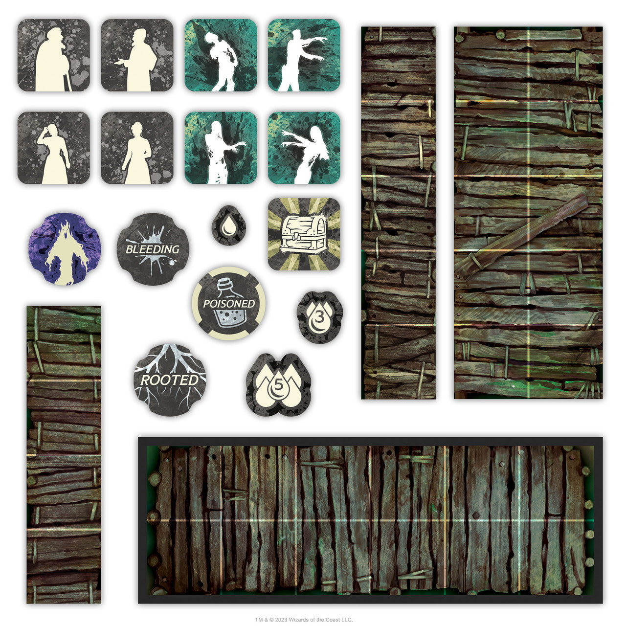 Dungeons & Dragons - Onslaught, Maps And Monsters Expansion: Nightmare Of The Frogmire Coven