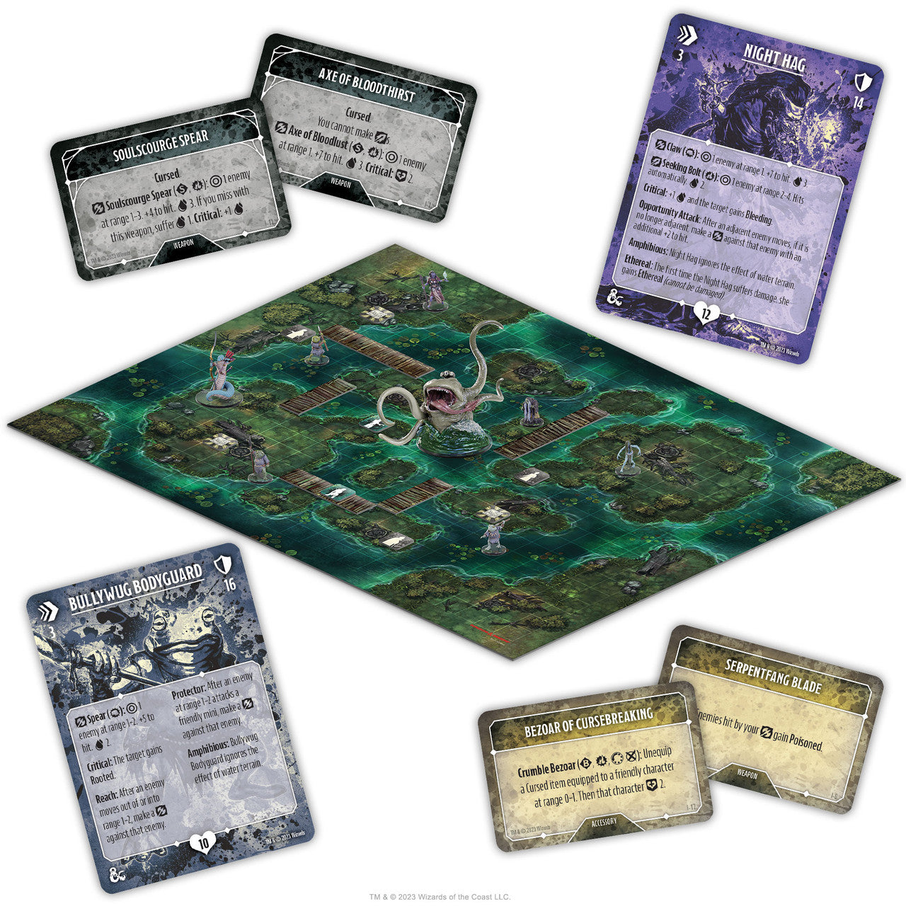 Dungeons & Dragons - Onslaught, Maps And Monsters Expansion: Nightmare Of The Frogmire Coven