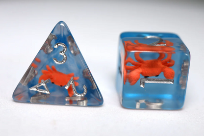 Foam Brain - Cranky Crab RPG Dice Set