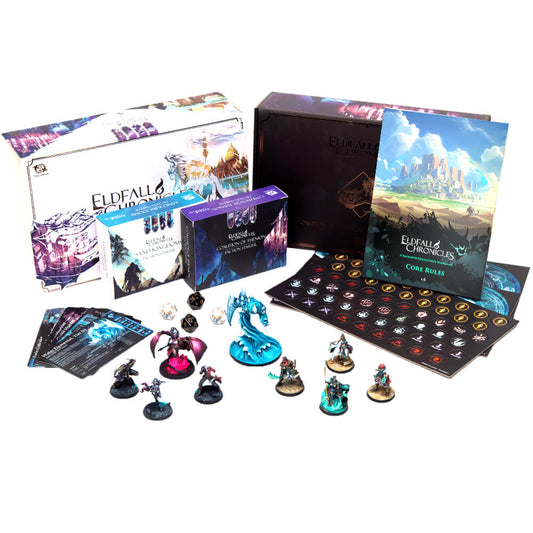 Eldfall Chronicles Skirmish Wargame: Coalition of Thenion vs Sand Kingdoms - Two Player Starter Set (Copy)