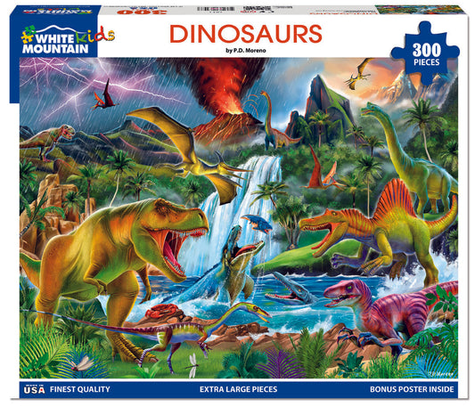 White Mountain Puzzles - Dinosaurs