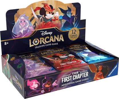 Disney Lorcana TCG - The First Chapter Booster Display