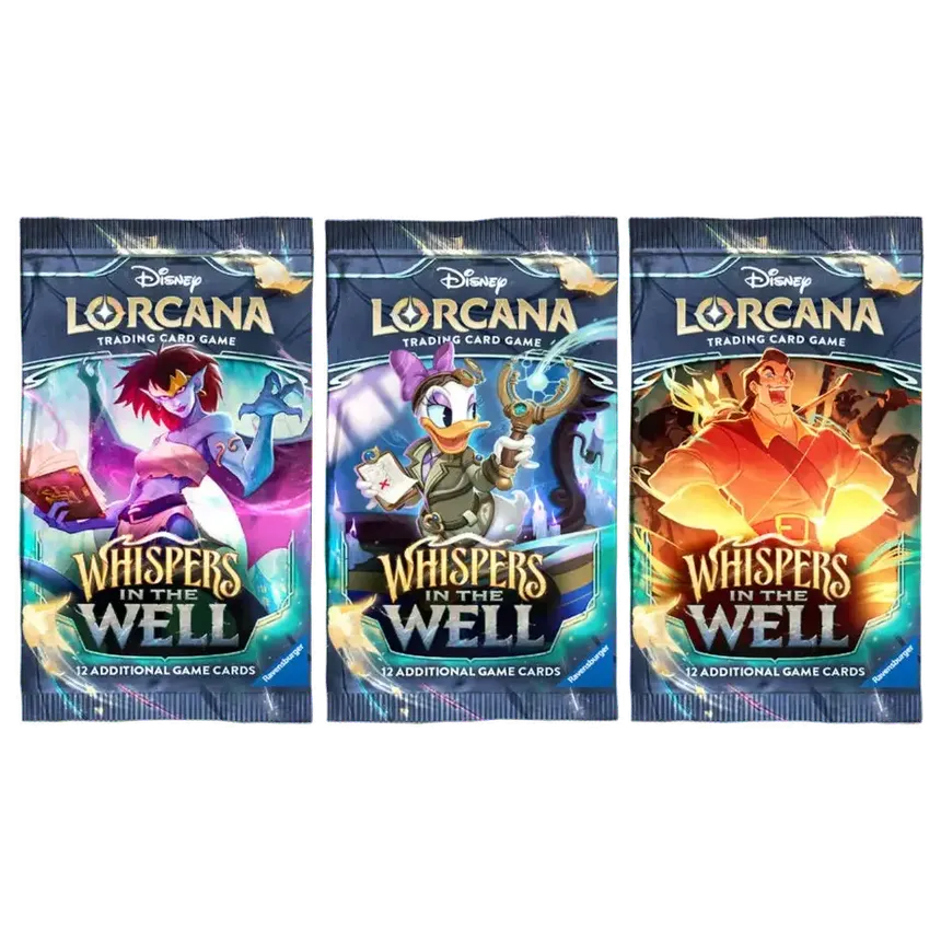 Disney Lorcana TCG - Whispers in the Well, Booster Pack