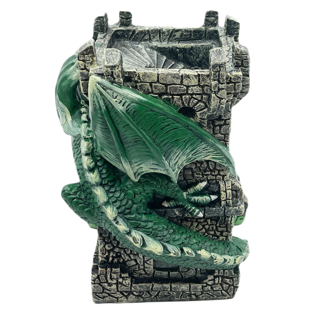 Dragon's Fury Dice Tower - Green Dragon