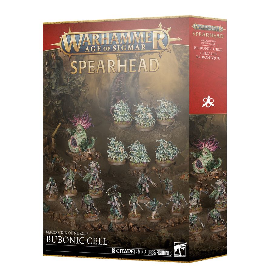 AOS - Spearhead: Maggotkin of Nurgle Bubonic Cell