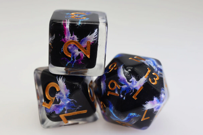 Foam Brain - DARK PEGASUS RPG DICE SET