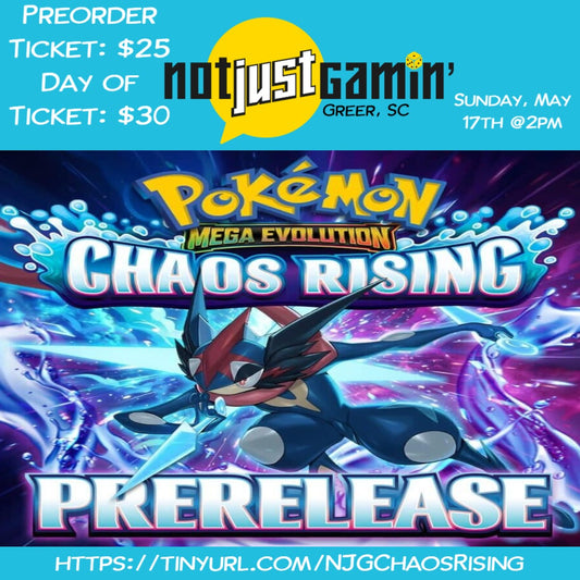 Pokémon: Chaos Rising Prerelease Celebration