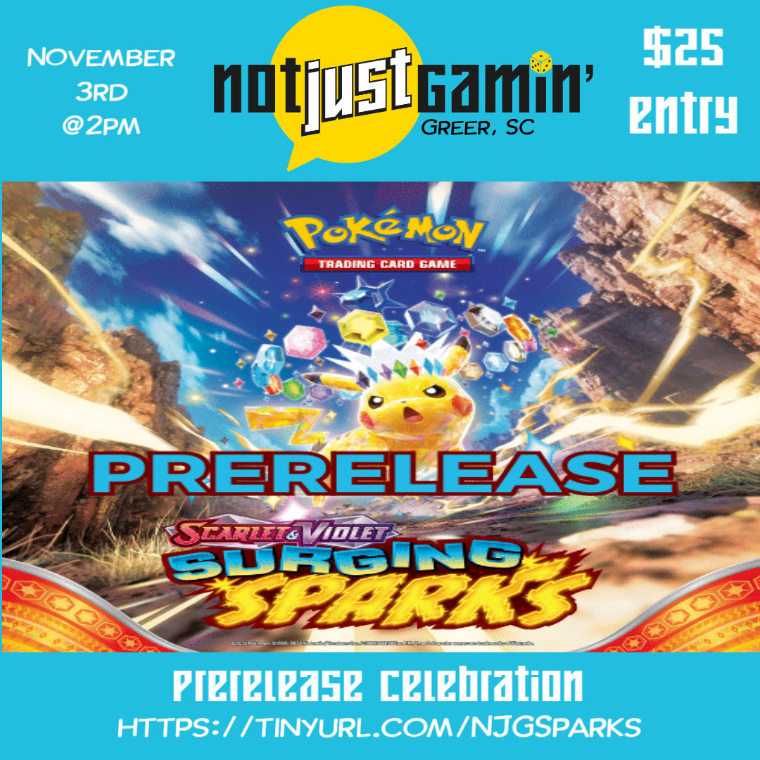 Pokémon: Scarlet & Violet - Surging Sparks Prerelease Celebration