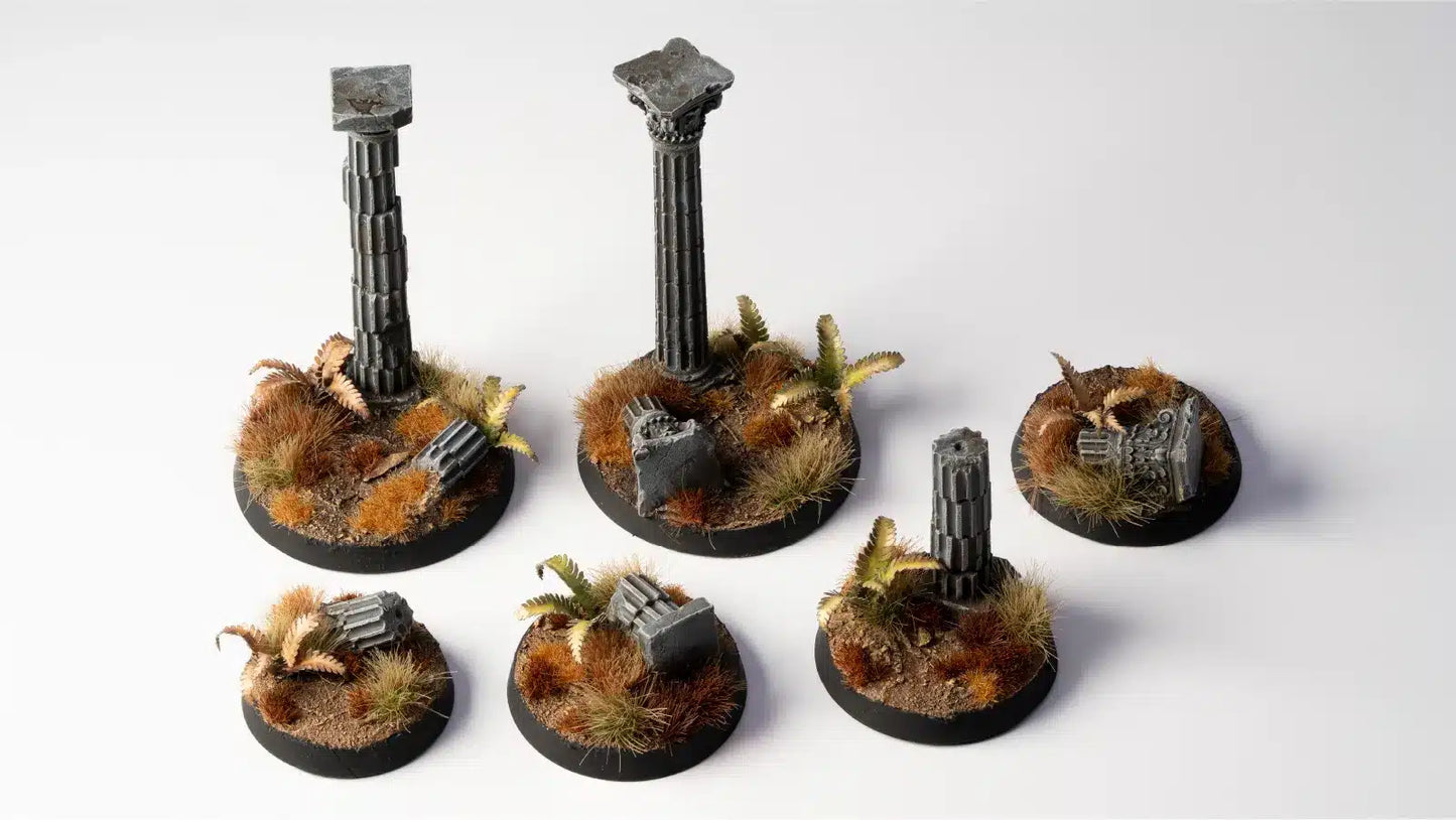 Gamers Grass Ancient Columns Basing Bits
