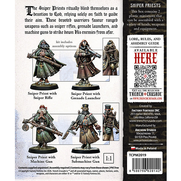 TRENCH CRUSADE: Trench Crusade: Sniper Priests