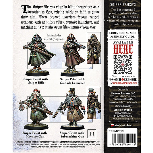 TRENCH CRUSADE: Trench Crusade: Sniper Priests
