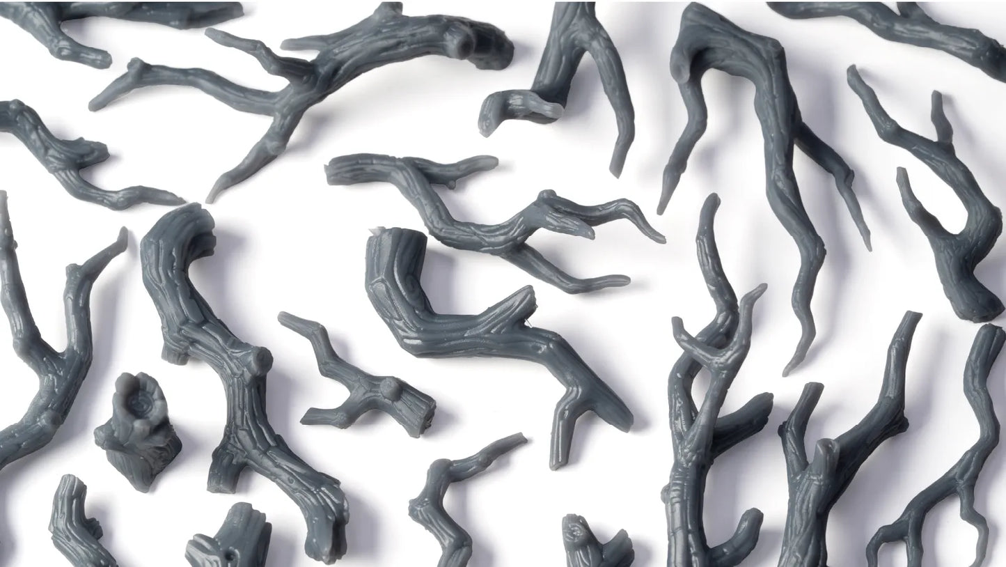 Gamers Grass Gnarled Branches Basing Bits