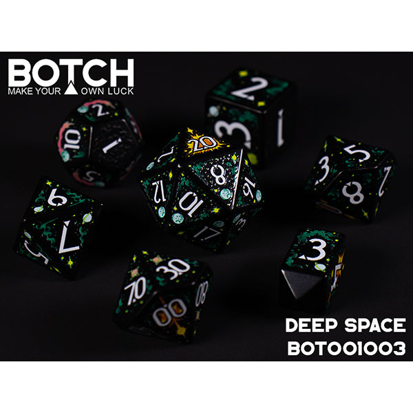 7-Die Set Botch Dice: Deep Space