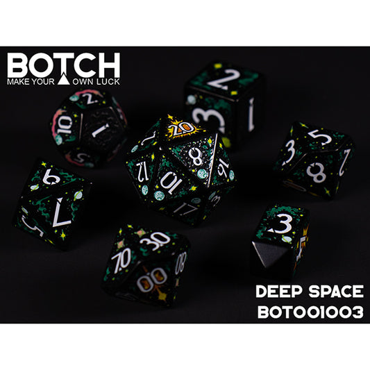 7-Die Set Botch Dice: Deep Space