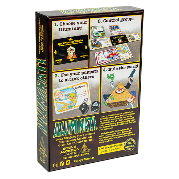 Steve Jackson Games - Illuminati the Game of Conspiracy
