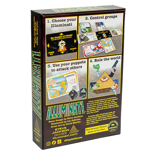 Steve Jackson Games - Illuminati the Game of Conspiracy