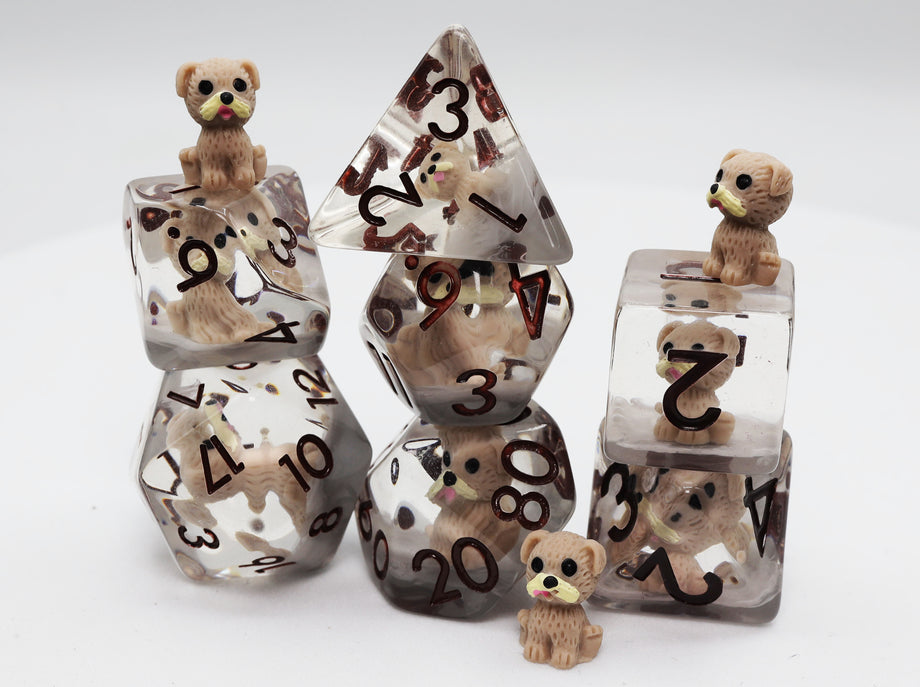 Foam Brain - Hazel the Good Doggo RPG Dice Set