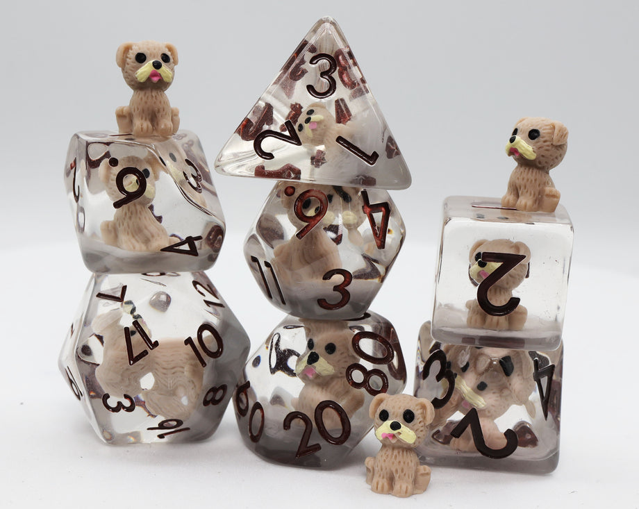 Foam Brain - Hazel the Good Doggo RPG Dice Set