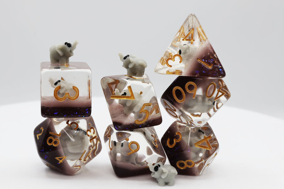 Foam Brain - Elephant RPG Dice Set