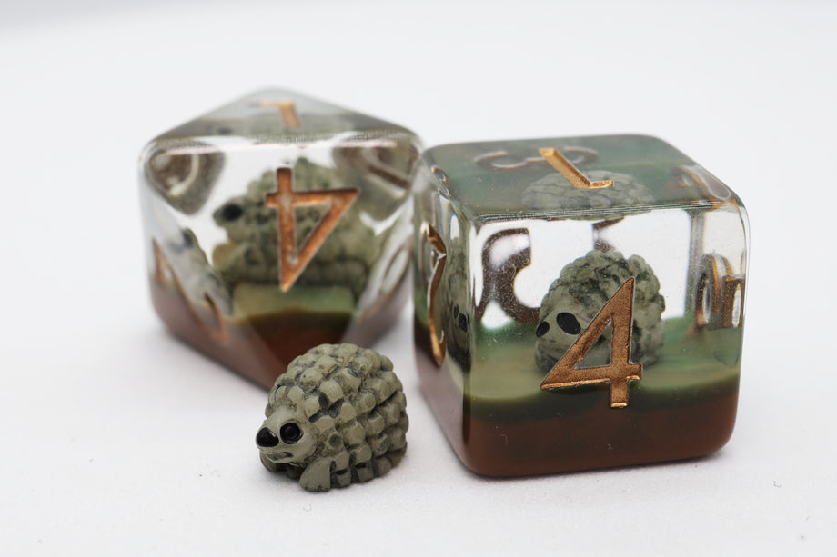 Foam Brain - Hedgehog RPG Dice Set