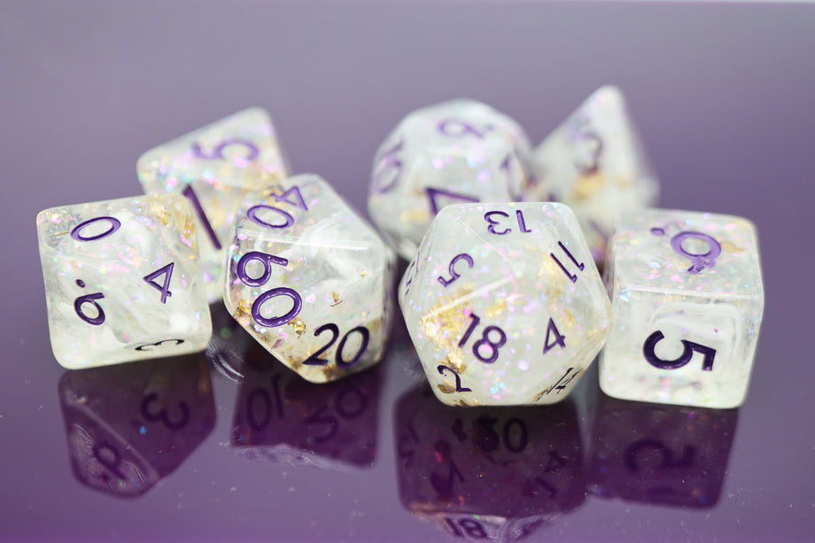 Foam Brain - Frozen Treasure RPG Dice Set