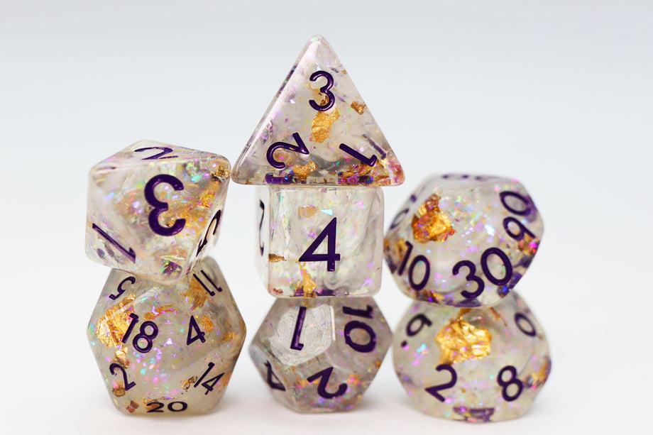 Foam Brain - Frozen Treasure RPG Dice Set