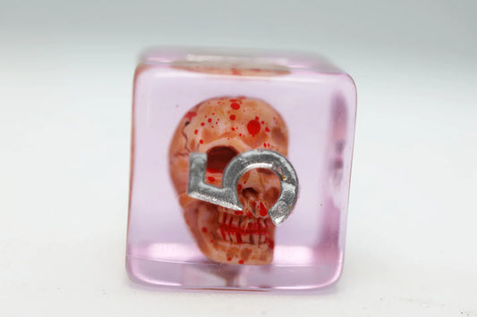Foam Brain - Bloody Skull RPG Dice Set