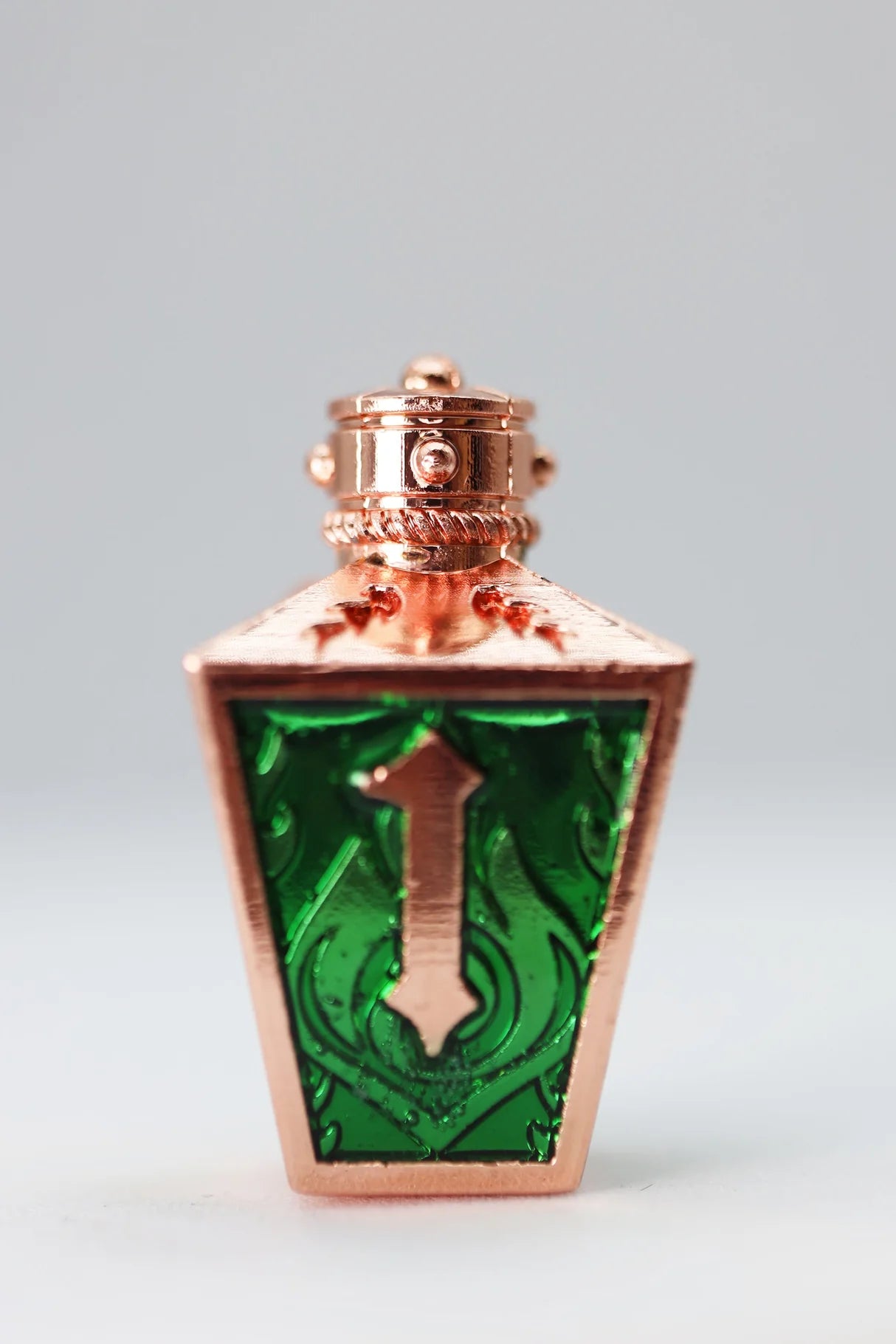 Foam Brain - Moonlit Lantern: Coppered Acidfire, Metal RPG Dice Set