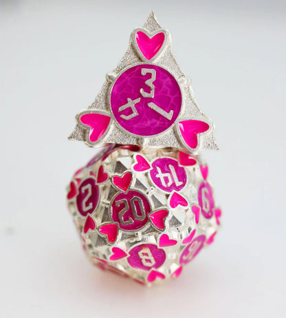 Foam Brain - Erotes' Arrow: Hedylogos, Metal RPG Dice Set