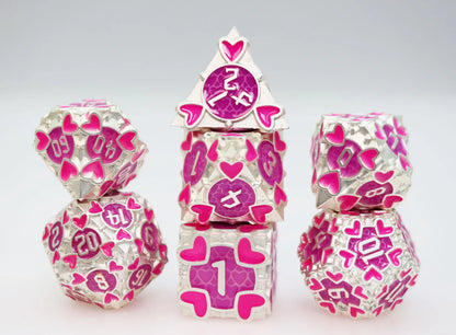 Foam Brain - Erotes' Arrow: Hedylogos, Metal RPG Dice Set