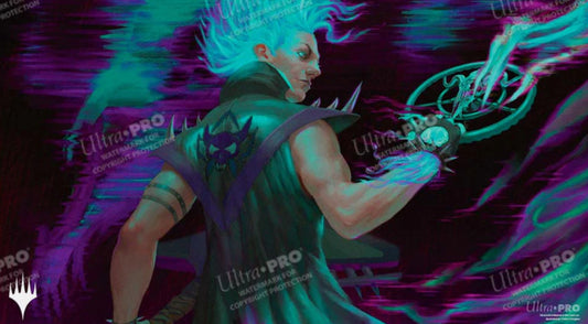 MTG - Aetherdrift:  Winter, Cursed Rider Playmat