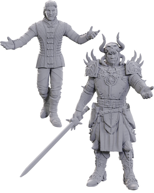 Dungeons & Dragons: Nolzur's Marvelous Unpainted Miniatures - Special Edition Baldur's Gate 3, Sarevok Anchev & Raphael
