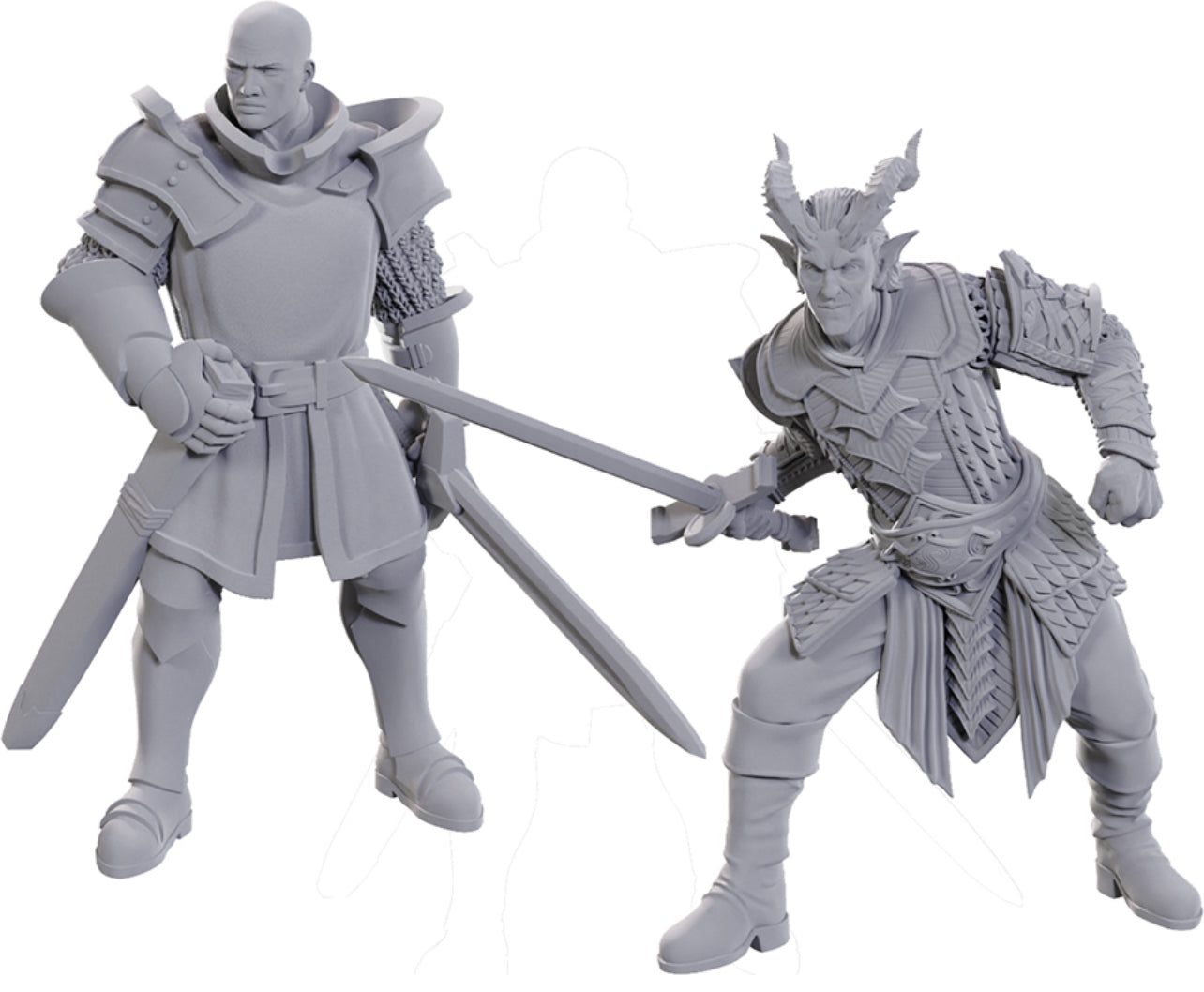 Dungeons & Dragons: Nolzur's Marvelous Unpainted Miniatures - Special Edition Baldur's Gate 3, Ulder Ravengard & Zevlor