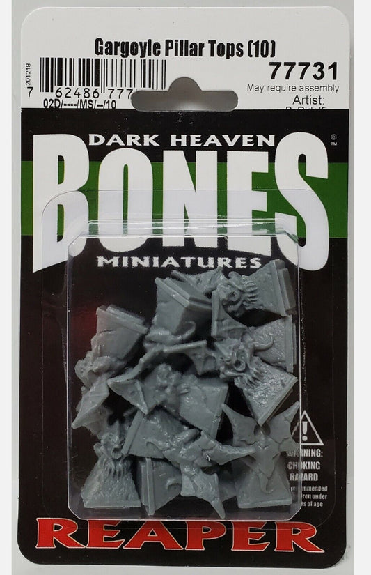 Bones Gargoyle Pillar Tops (10)