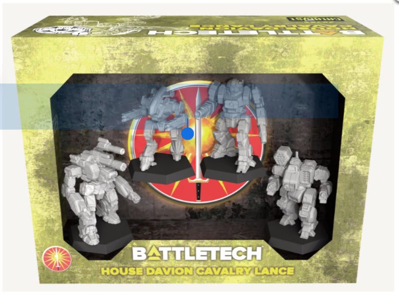 BattleTech: Miniature ForcePack - House Davion Cavalry Lance