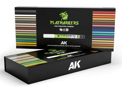 AK Interactive Special Box AK Playmarkers - Full Range 34 Playmarkers