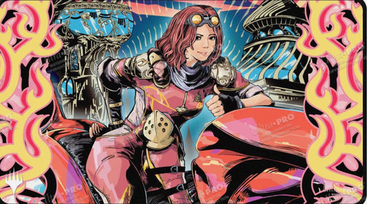 MTG- Aetherdrift: Chandra, Spark Hunter AR Enhanced Playmat