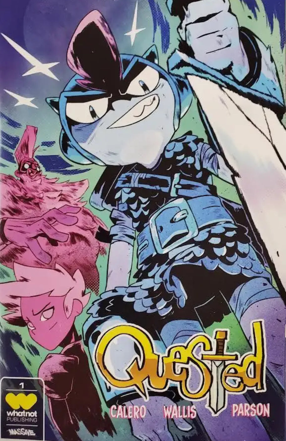 Quested #1 Cover N New Year Thank You Variant