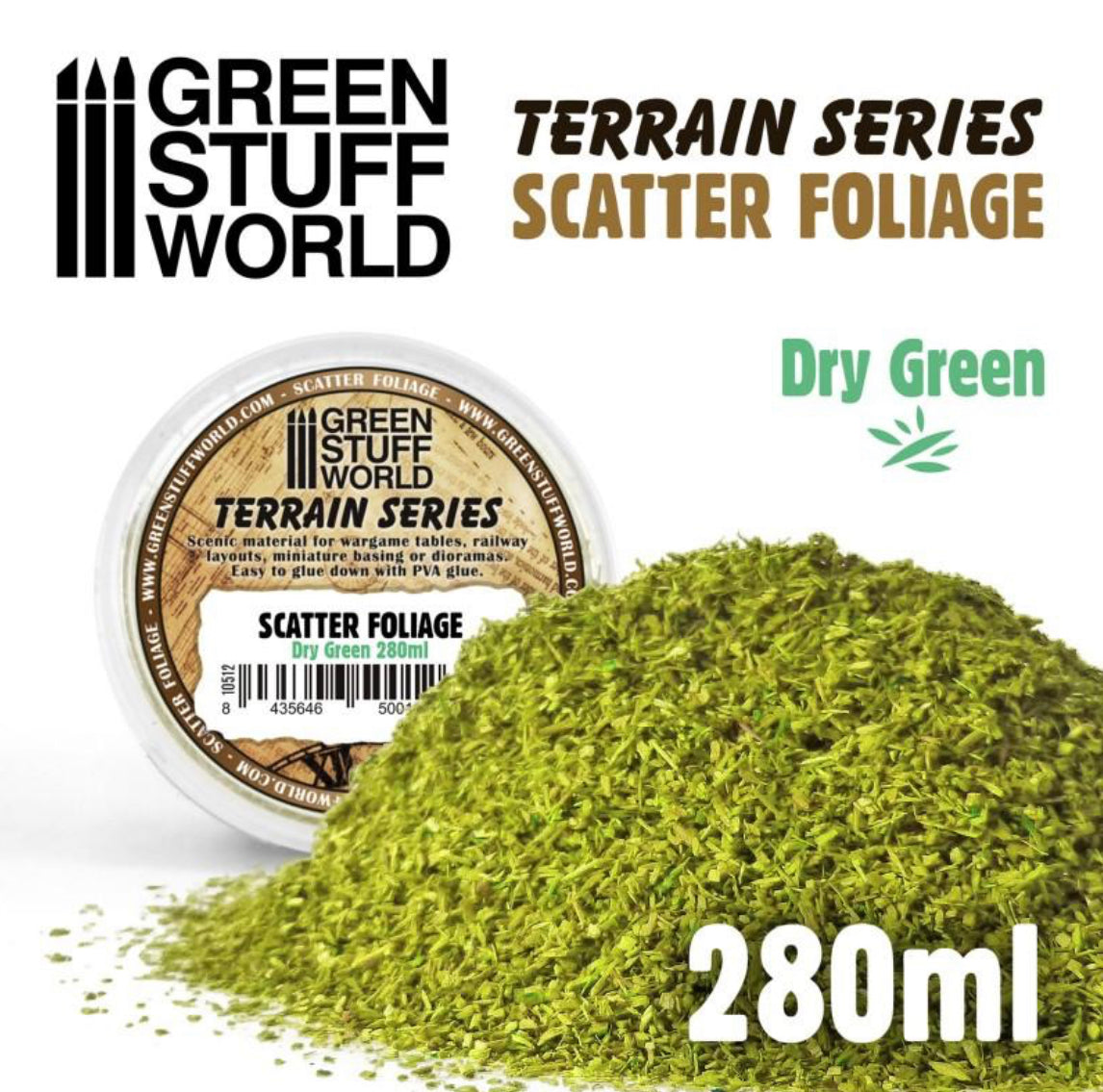 Terrain Series Scatter Foliage Dry Green