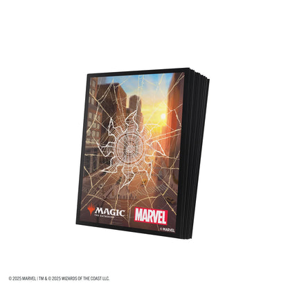 Magic: The Gathering | Marvel's Spider-Man Premium Art Sleeves - Spider-Man Plains