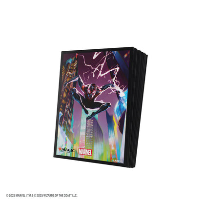 Magic: The Gathering | Marvel's Spider-Man Premium Art Sleeves - Spider-Man Miles Morales