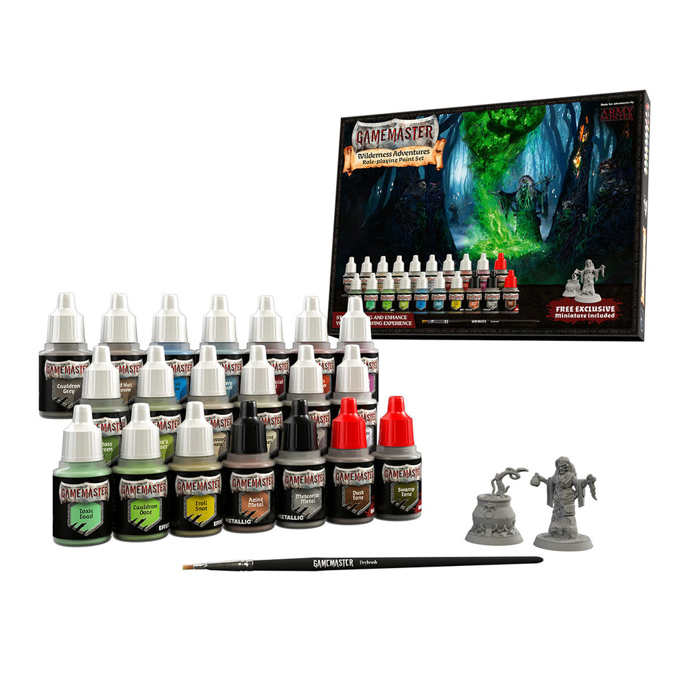 Gamemaster: Wilderness Adventures Role-Playing Paint Set