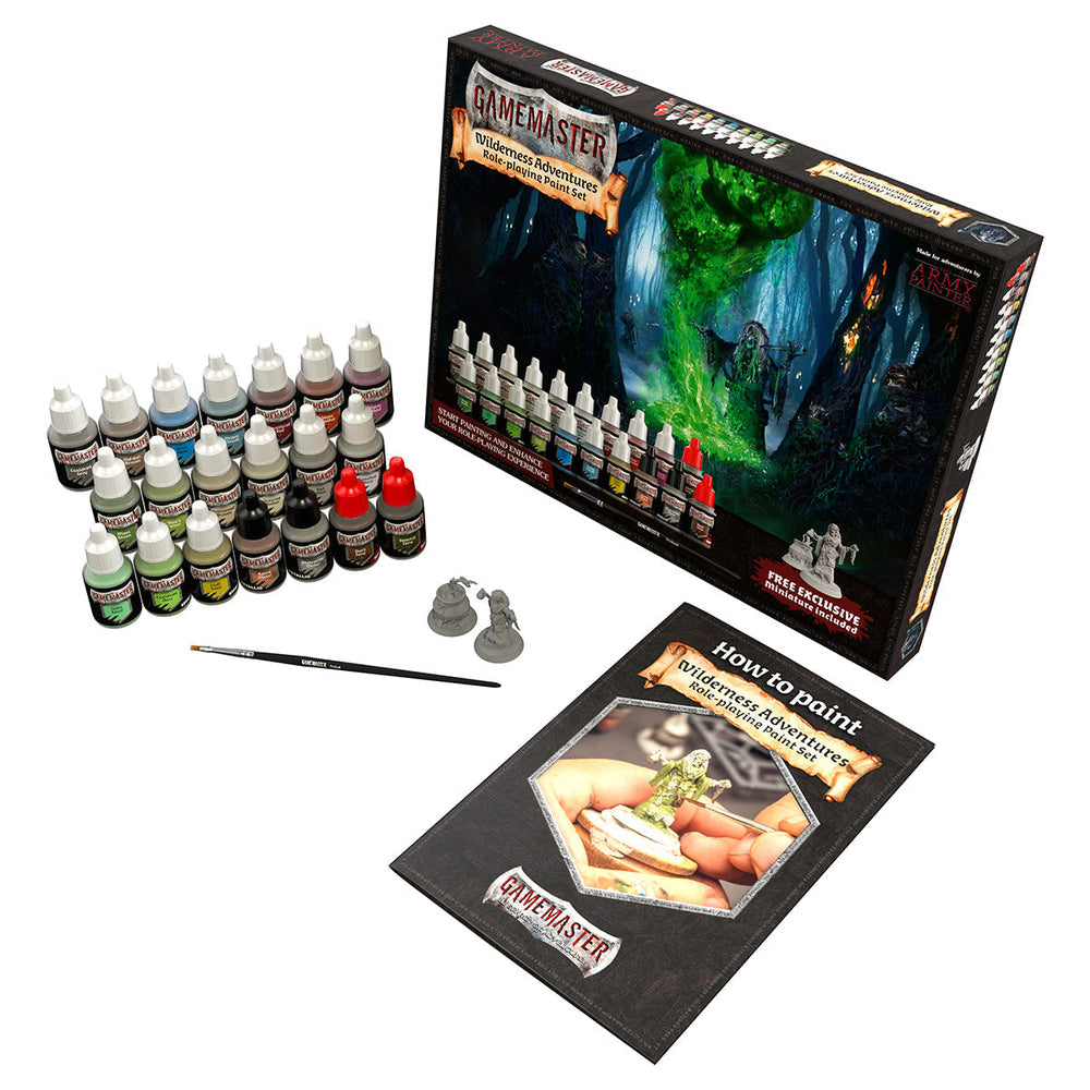 Gamemaster: Wilderness Adventures Role-Playing Paint Set