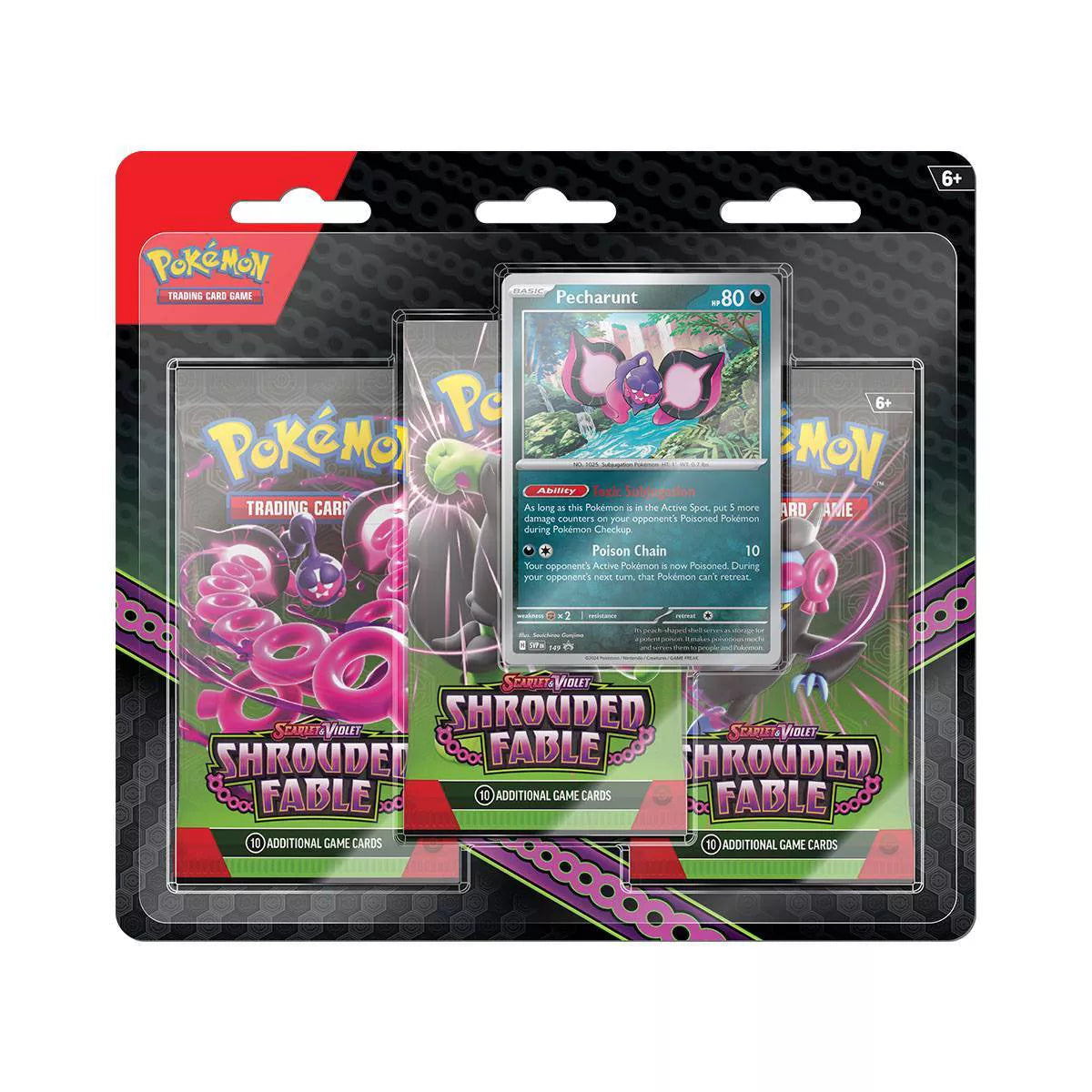 Pokémon Scarlet & Violet: Shrouded Fable 3-Pack Blister