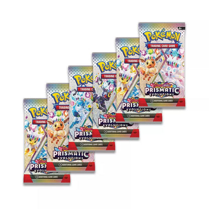 Pokémon - Prismatic Evolutions, Booster Bundle (6 packs)