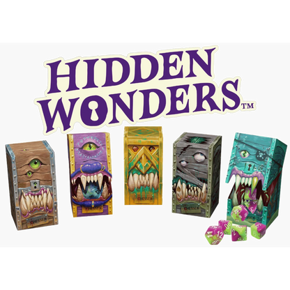 Hidden Wonders Mystery Polyhedral 7-Die Set
